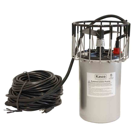 Kasco Single Phase 3HP Surface Aerator 3.1AF 230V with Propeller Cage and Electrical Cord