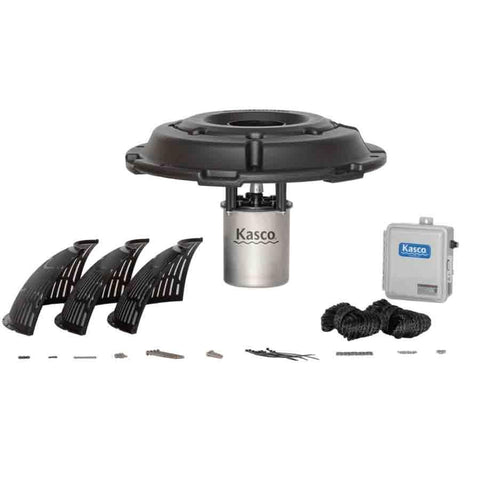Kasco 3/4HP Aerating Fountain 3400VFX Complete with Control Panel Float Mooring Ropes and Bottom Screen