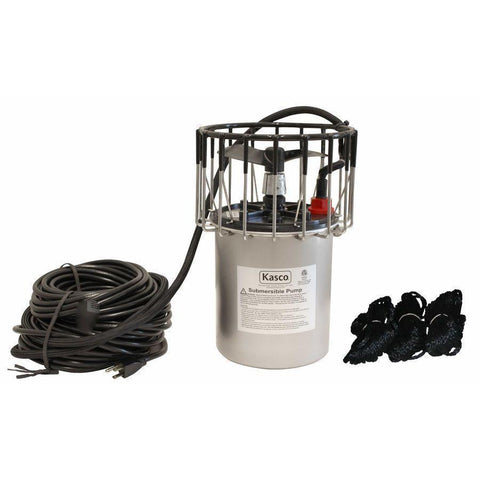 Kasco 3/4HP Surface Aerator 3400AF with Electrical Cord and Mooring Ropes  115V/230V