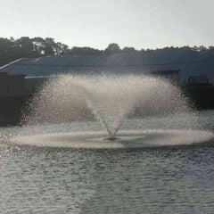 Kasco 3-Phase 5HP Aerating Fountain 5.3VFX 230V Operating in a Pond