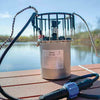 Image of Kasco 1HP De-Icer 4400D with Mooring Ropes Attached to be Deployed in the Water