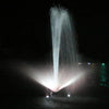 Image of Kasco Color Changing LED Lights RGB Attached to a Decorative Fountain Showing White Glow