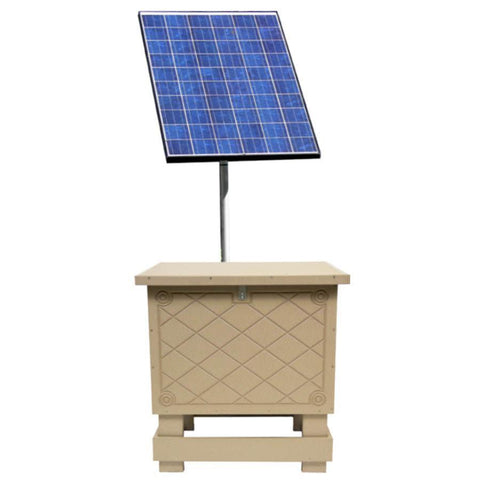 Keeton Solaer® 1.1 Solar Lake Bed Aeration SB-1.1 SB-1.1+ Solar Panel and Cabinet