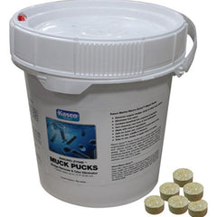 Kasco Macro-Zyme Muck Pucks 7Lb Pail with 266 Pucks inside  MZMP7