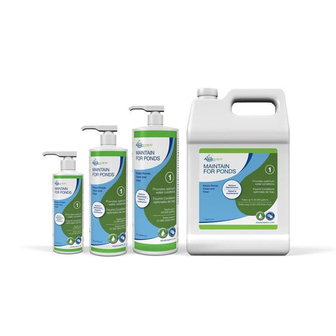 Aquascape Maintain for Ponds - 1 gal / 3.78 L 96060 Water Treatments Showing Other Sizes of Bottles