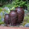 Image of Aquascape Medium Scalloped Urn Landscape Fountain Kit 78270 Sample Installation
