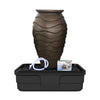 Image of Aquascape Medium Scalloped Urn Landscape Fountain Kit 78270 Complete with Basin Pump and Tubing