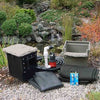 Image of EasyPro Mini Pond Kit - Complete for 8' X 11' Pond ET811FB About to be Installed
