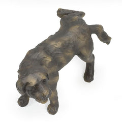Aquascape Naughty Dog Spitter Decorative Fountain Top View 78310