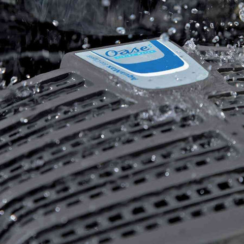 Oase AquaMax Eco Classic 2700 Pond Pump Up Close Showing Oase Logo 57621