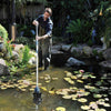 Image of Oase Long Reach Easy Pick Pond Grabber for Pond Cleaning and Maintenance 42764 Sample Use