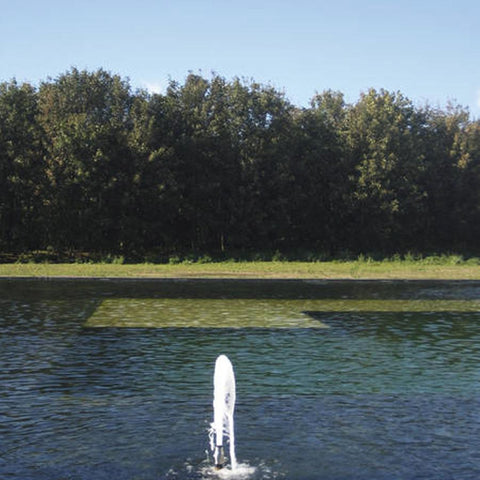 Oase Nozzle - Schaumsprudler 55 - 10 E for Oase Fountain 50986 Sample Installation in a Pond