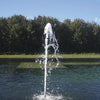 Image of Oase Nozzle - Schaumsprudler 55 - 10 E for Oase Fountain 50986 Sample Installation in a Pond