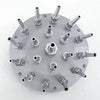 Image of Oase Nozzle - Vulcan 300 / 19 - 8 Silver for Oase Fountain 50977 Top View