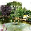 Image of Oase PondJet Floating Pond Fountain 54019 Sample Installation