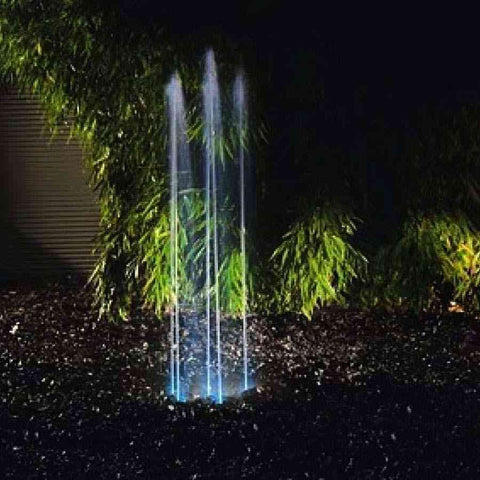 Oase Water Quintet Lighted Jumping Jet Fountain 50354 Sample Installation