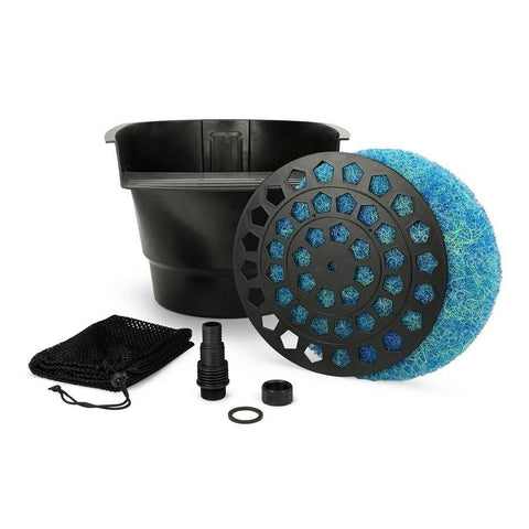 Aquascape Pond Waterfall Filter with Filter Media and Media Bag Front View 77020