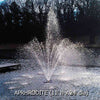 Image of Power House Horizontal Fixed Base 1/2 HP Shallow Pond Fountain Aphrodite Pattern
