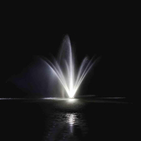 Power House Olympus Display Fountain - 3.0HP Poseidon Pattern with Lights