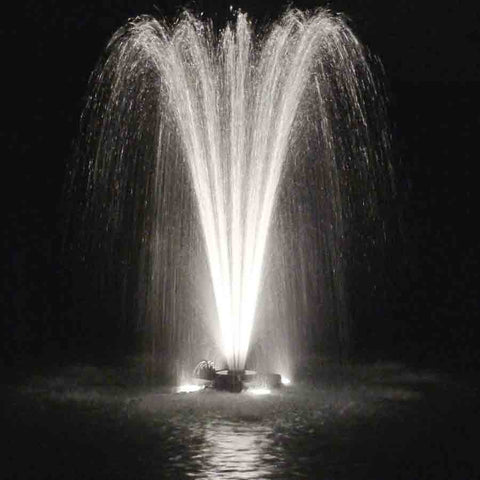 Power House Olympus Display Fountain - 3.0HP Zeus Pattern with Lights