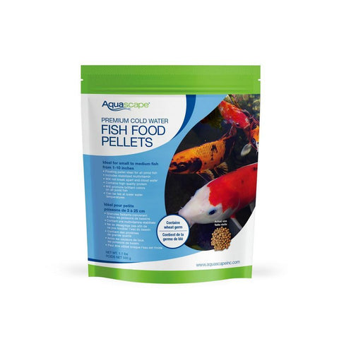 Aquascape Premium Cold Water Fish Food Small Pellets - 1.1 lbs 98870