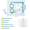 Image of ProLake1 1.1 Aeration System 1/2HP 1 Duraplate Diffuser - 115V/230V Cabinet Layout