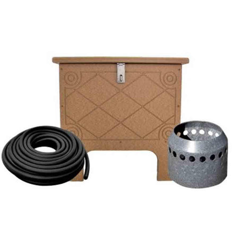 ProLake1 1.1 Aeration System 1/2HP 1 Duraplate Diffuser - 115V/230V Cabinet Tubing and Diffuser