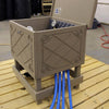 Image of Keeton ProLake1 1.2 Aeration System 1/2HP 2 Duraplate Diffusers - 115V/230V PL-1.2 PL-1.2+ Cabinet with Cover Open