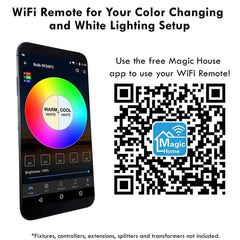 RGB Wi-Fi Remote Control for Anjon LED Color-Changing Lights