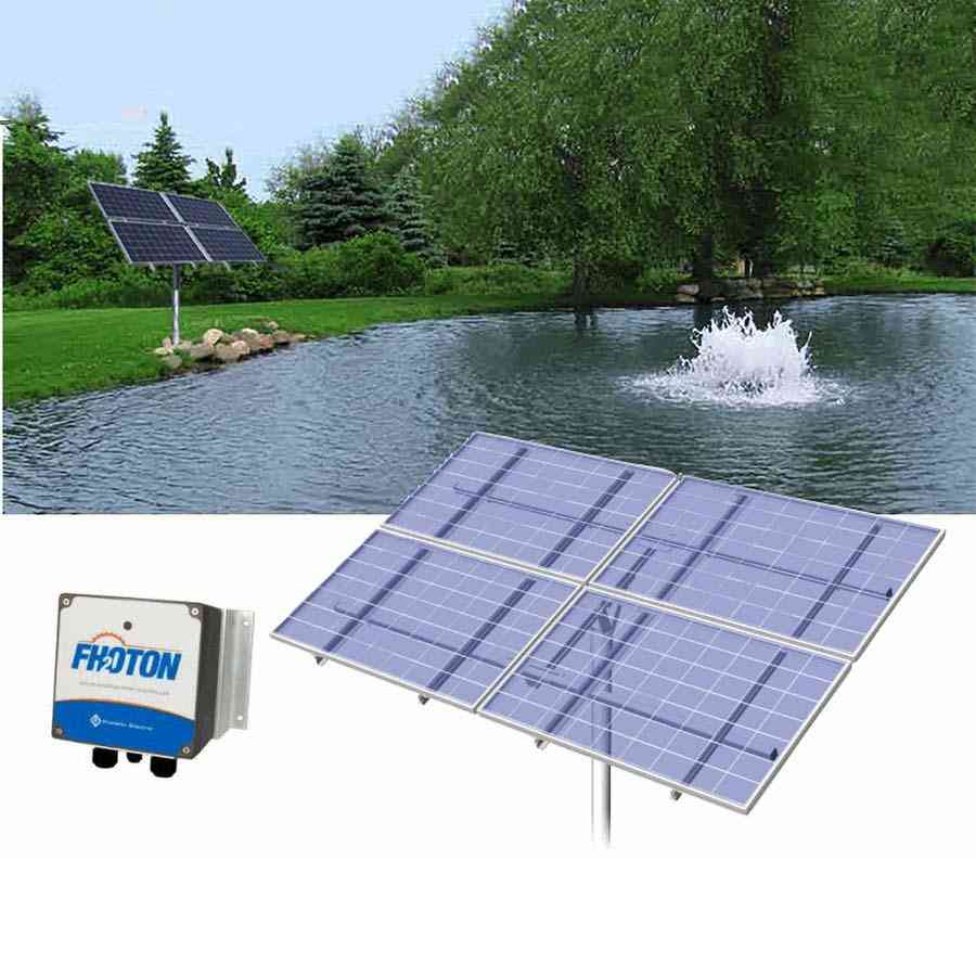 Scott Aerator Solar-Powered Pond Aerator – Kinetic Water Features