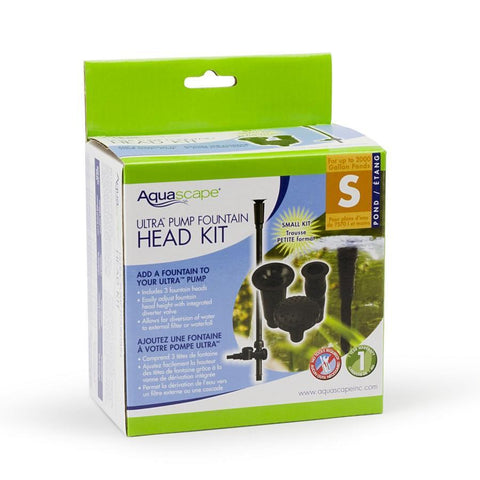 Aquascape Small Ultra Pump Fountain Head Kit Box Only 91045