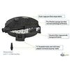 Image of Aquascape Submersible Pond Filter Features 95110
