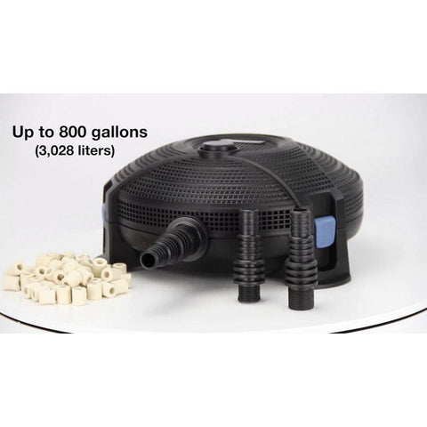 Aquascape Submersible Pond Filter  with Filter Media outside 95110