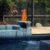 Image of Top Fires Round Concrete Cazo Fire and Water Bowl by The Outdoor Plus OPT-24RFWM OPT-31RFWM OPT-36RFWM Sample Installation