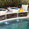 Image of Top Fires Square Concrete Maya Water Bowl by The Outdoor Plus OPT-24SWO OPT-30SWO OPT-36SWO Sample Installation