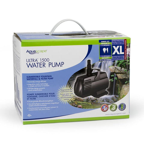 Aquascape Ultra 1500 Water Pump Box Only 91009