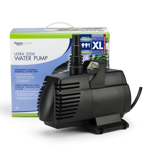 Aquascape Ultra 2000 Water Pump with Box 91010