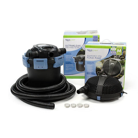 Aquascape UltraKlean 2500 Pond Filtration Kit with Boxes 95059