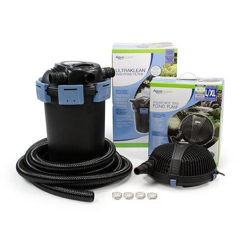 Aquascape UltraKlean 3500 Pond Filtration Kit with Boxes 95060