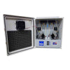 Image of US Solar Mounts Subsurface Large Pond Aerator Kit - SLA-SD4-BLDC Cabinet with Cover Open