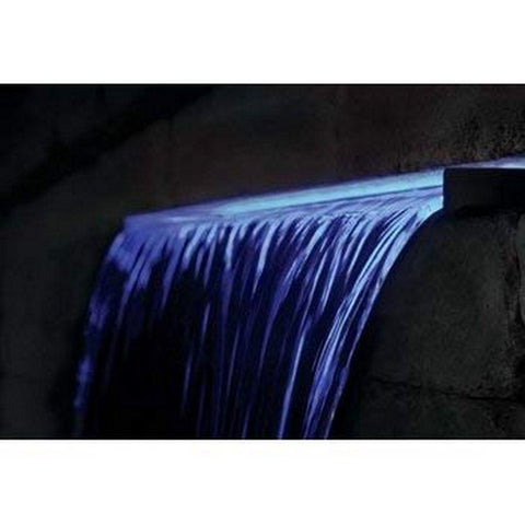 EasyPro Vianti Falls - 11" Spillway kit w/ Blue LED; includes basin, pump, spillway, plumbing HB11KB Sample Installation