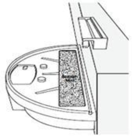 EasyPro Vianti Falls 23" Wide Complete Spillway Kit HB23K Suggested Installation