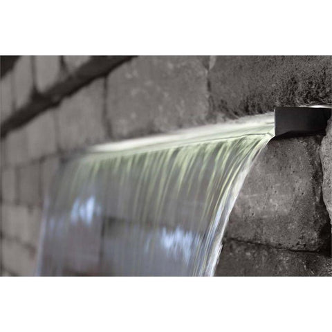 EasyPro Vianti Falls 23" Wide Complete Spillway Kit with 6" Extended Lip HB23KEX Sample Installation