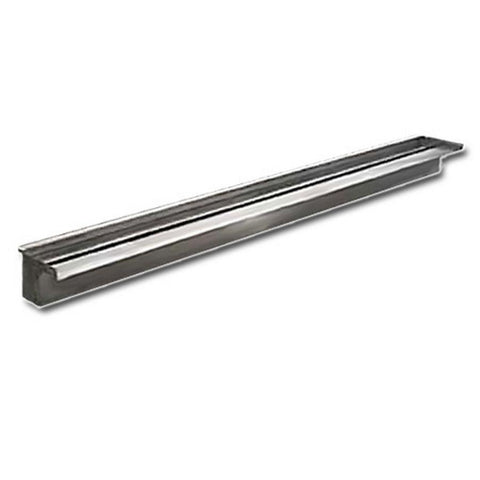 EasyPro Vianti Falls Stainless Spillway with 2" Lip - 71.5" Wide SSS71 Top View