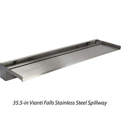 Vianti Falls Stainless Spillway with 6