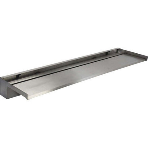 EsayPro Vianti Falls Stainless Spillway with 6" Lip - 71.5" Wide SSS671 Top View