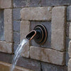 Image of Atlantic Water Gardens Wall Spout Scuppers Sample Installation